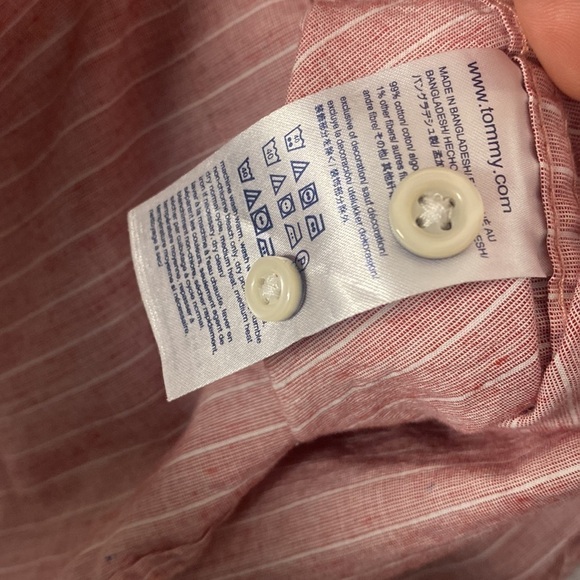 Tommy Hilfiger Casual Button Down Size Medium - Picture 3 of 6